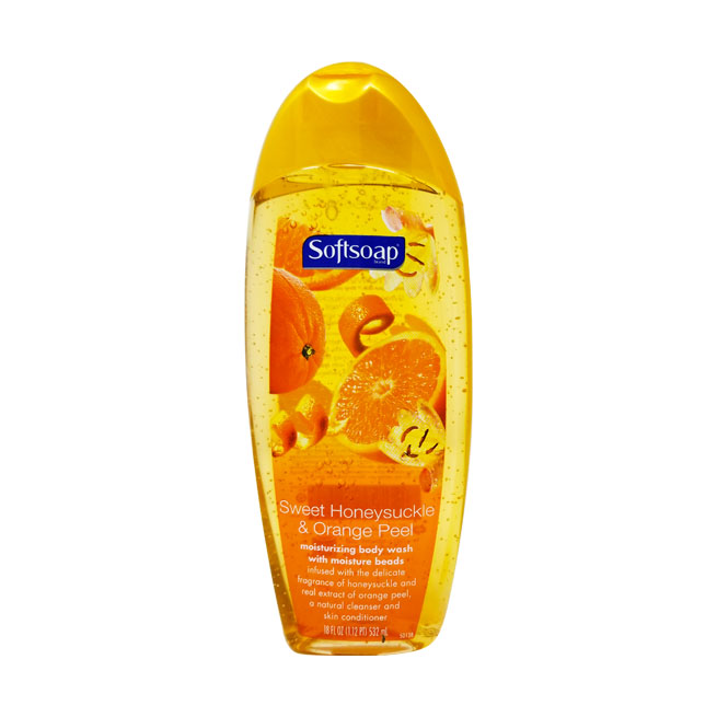 Softsoap Body Wash, Sweet Honeysuckle and Orange Peel