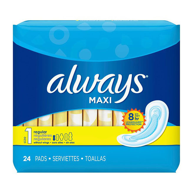 always-maxi-pads-regular