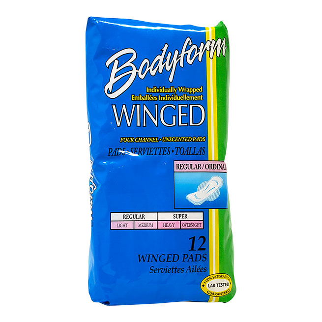 bodyform-unscentedregular-winged-pads
